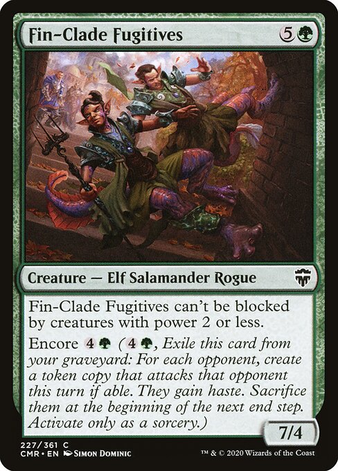 Fin-Clade Fugitives (227) (Foil) - Commander Legends - Game On