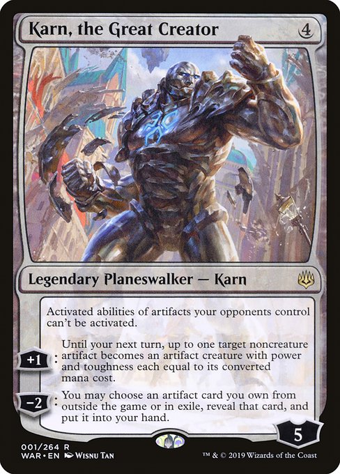 Karn, the Great Creator (1) - War of the Spark - Game On