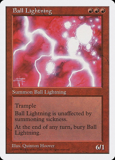 Ball Lightning (210) - Fifth Edition - Game On