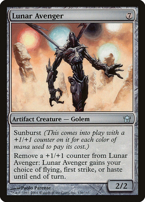 Lunar Avenger (136) (Foil) - Fifth Dawn - Game On