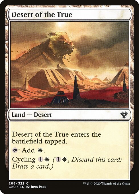 Desert of the True (268) - Commander 2020 - Game On