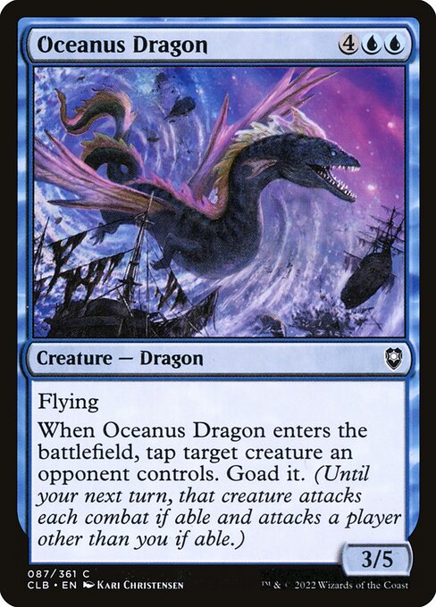 Oceanus Dragon (87) - Commander Legends: Battle for Baldur's Gate - Game On