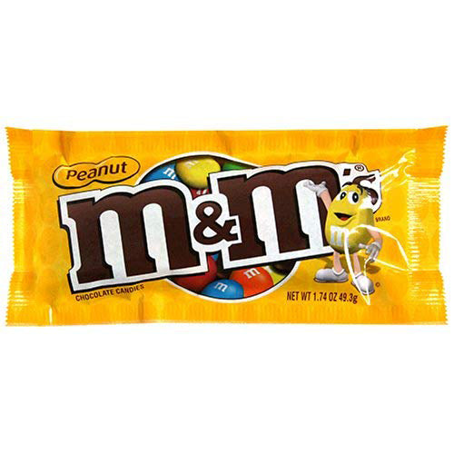 M&M Peanut 1.74oz - Game On