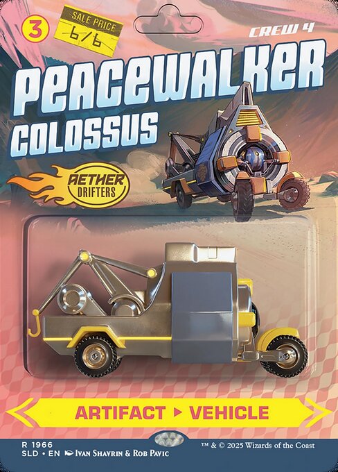 Peacewalker Colossus // Peacewalker Colossus (1966) - BORDERLESS - FULL ART - Secret Lair Drop - Game On