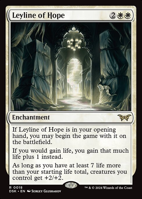 Leyline of Hope (18) (Foil) - Duskmourn: House of Horror - Game On
