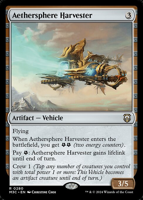 Aethersphere Harvester (280) - Modern Horizons 3 Commander - Game On