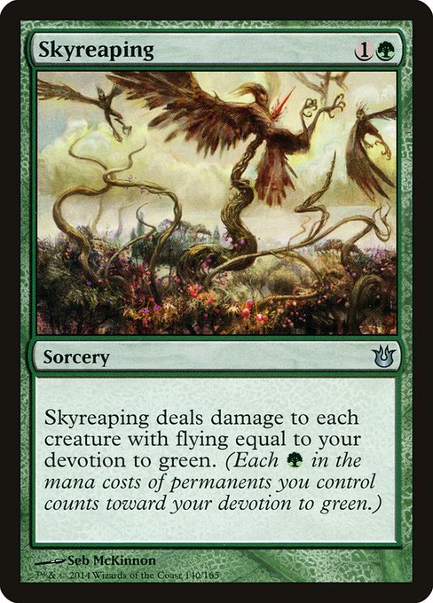 Skyreaping (140) (Foil) - Born of the Gods - Game On