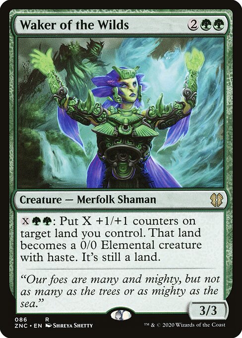 Waker of the Wilds (86) - Zendikar Rising Commander - Game On