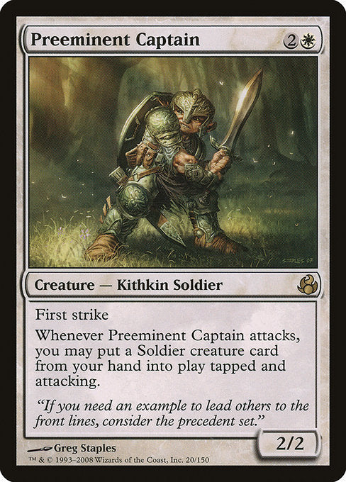 Preeminent Captain (20) - Morningtide - Game On