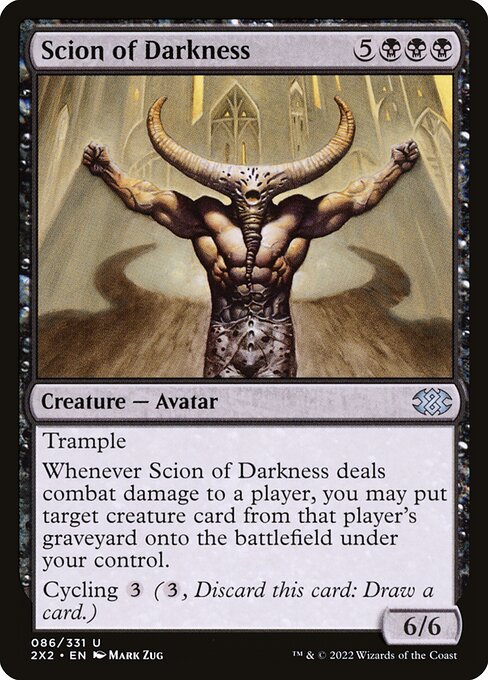 Scion of Darkness (86) - Double Masters 2022 - Game On