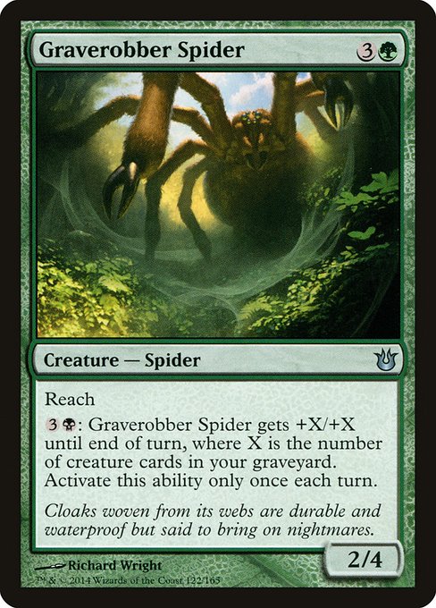 Graverobber Spider (122) - Born of the Gods - Game On
