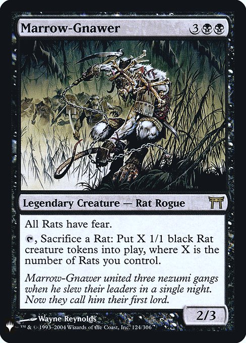 Marrow-Gnawer (CHK-124) (Foil) - The List - Game On