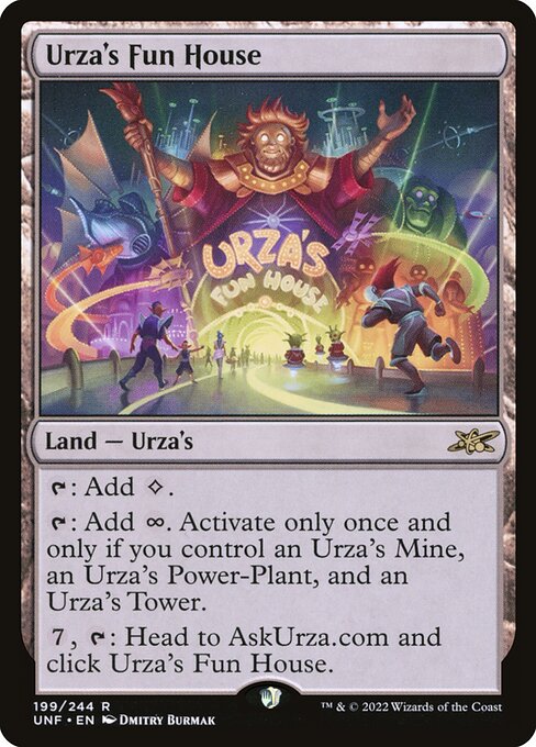 Urza's Fun House (199) - Unfinity - Game On