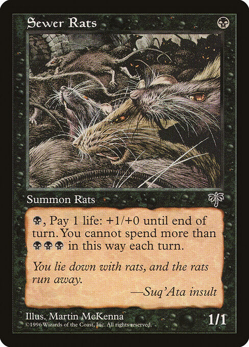 Sewer Rats (139) - Mirage - Game On
