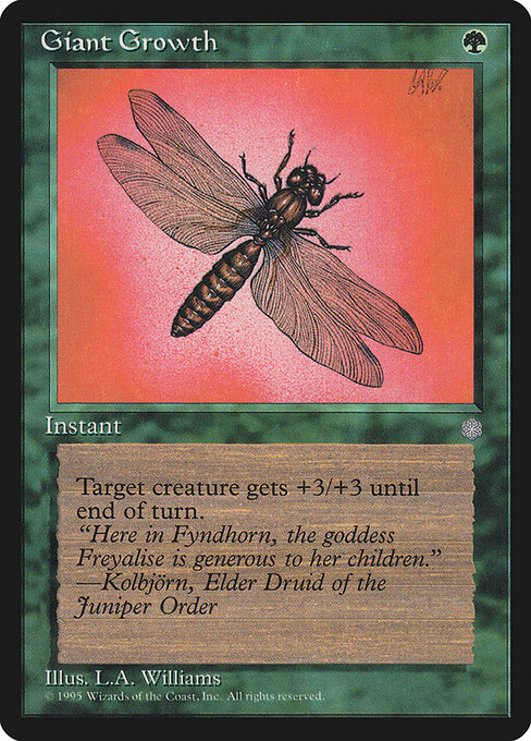 Giant Growth (246) - Ice Age - Game On