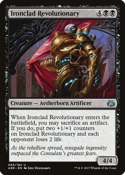 Ironclad Revolutionary (65) (Foil) - Aether Revolt - Game On