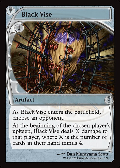 Black Vise (139) - Mystery Booster 2 - Game On