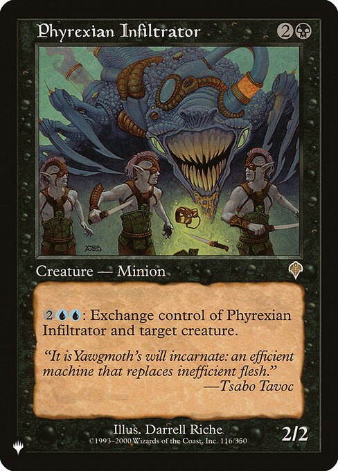 Phyrexian Infiltrator (INV-116) - The List - Game On