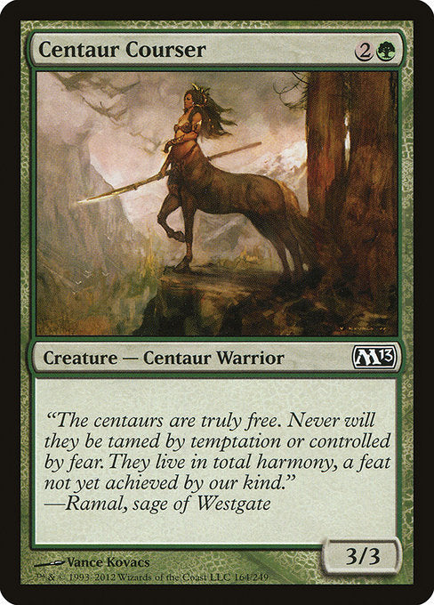 Centaur Courser (164) (Foil) - Magic 2013 - Game On