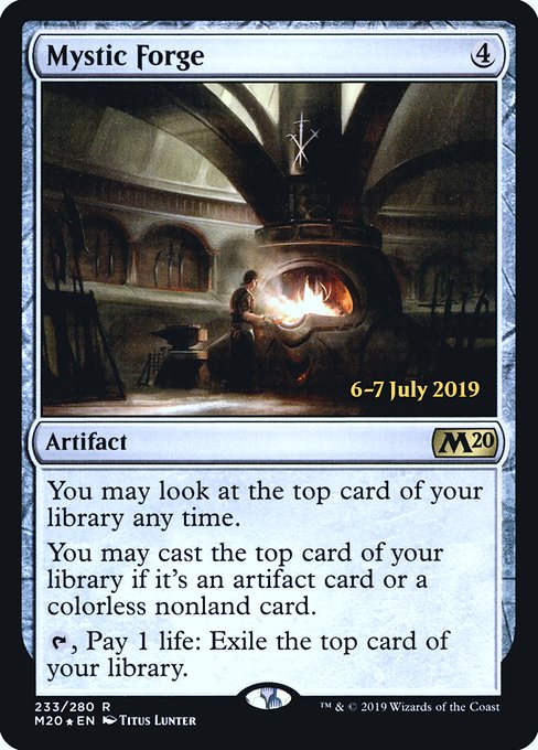 Mystic Forge (233s) (Foil) - Core Set 2020 Promos - Game On