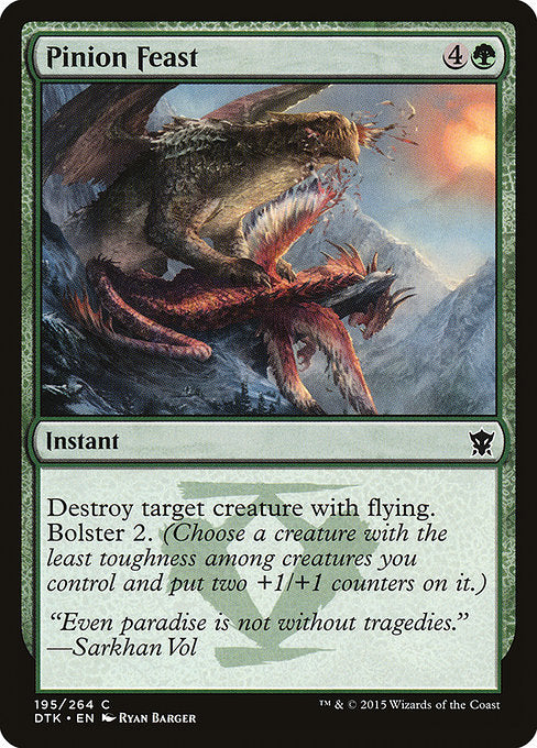 Pinion Feast (195) (Foil) - Dragons of Tarkir - Game On