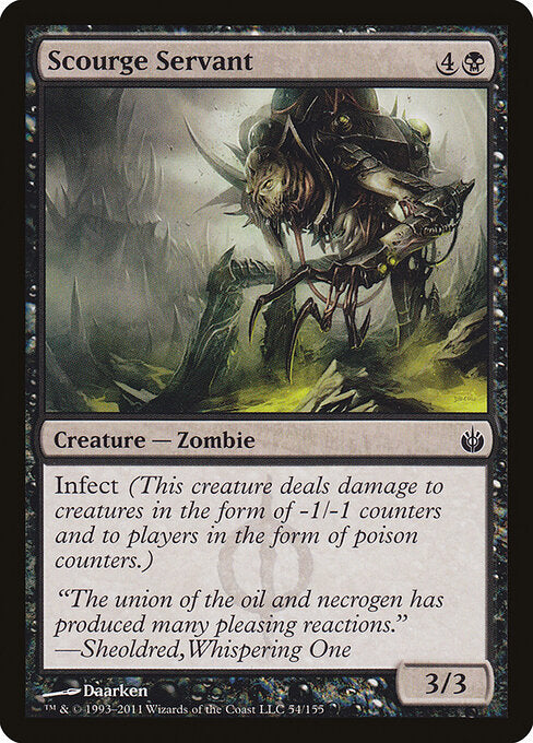 Scourge Servant (54) - Mirrodin Besieged - Game On