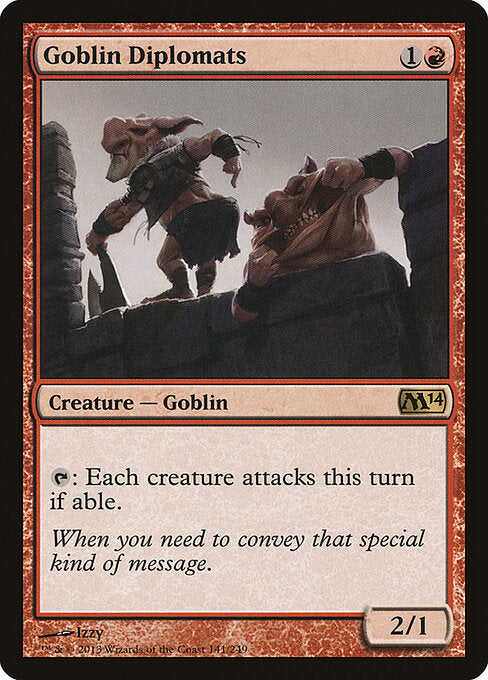 Goblin Diplomats (141) - Magic 2014 - Game On