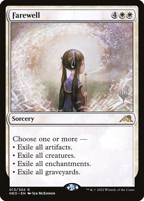 Farewell (13p) (Foil) - Kamigawa: Neon Dynasty Promos - Game On