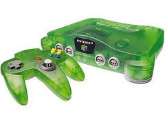 Funtastic Jungle Green Nintendo 64 System - Nintendo 64 (Loose (Game Only)) - Game On