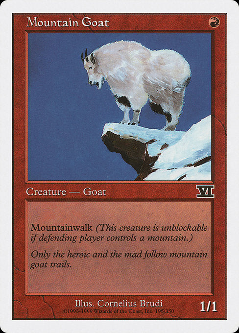 Mountain Goat (195) - Classic Sixth Edition - Game On