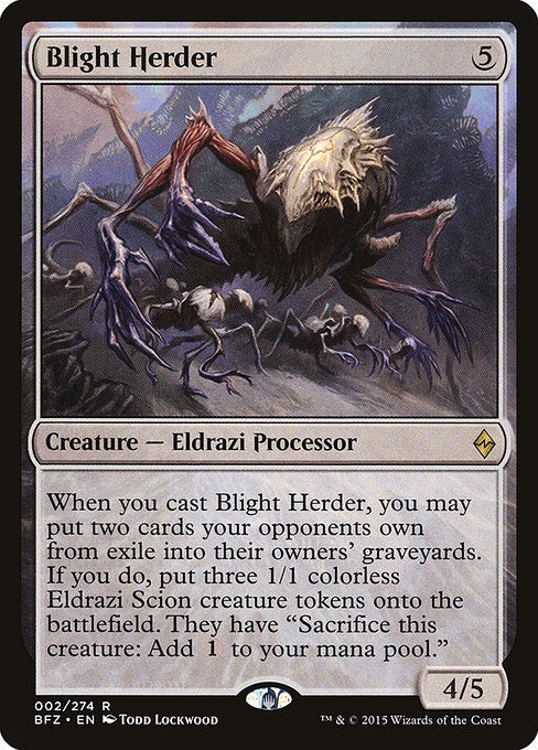 Blight Herder (2) (Foil) - Battle for Zendikar - Game On