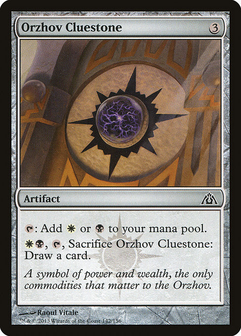 Orzhov Cluestone (142) (Foil) - Dragon's Maze - Game On