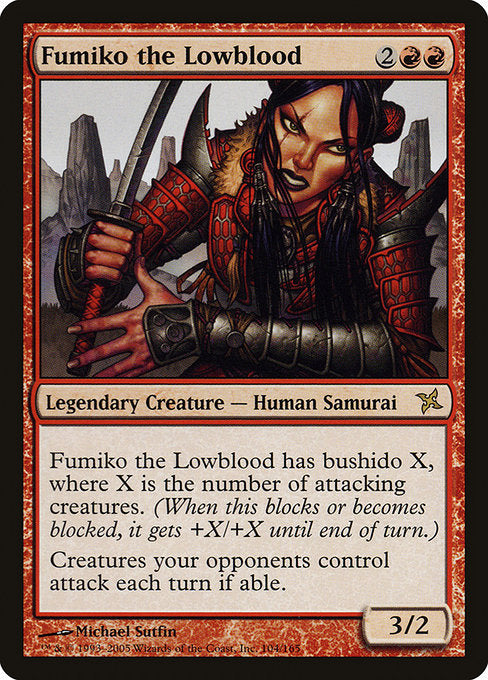 Fumiko the Lowblood (104) - Betrayers of Kamigawa - Game On