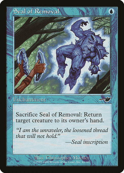 Seal of Removal (42) (Foil) - Nemesis - Game On