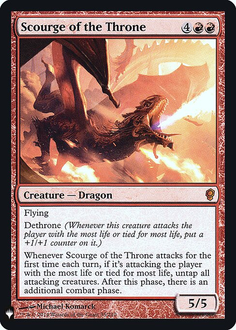 Scourge of the Throne (CNS-35) - The List - Game On
