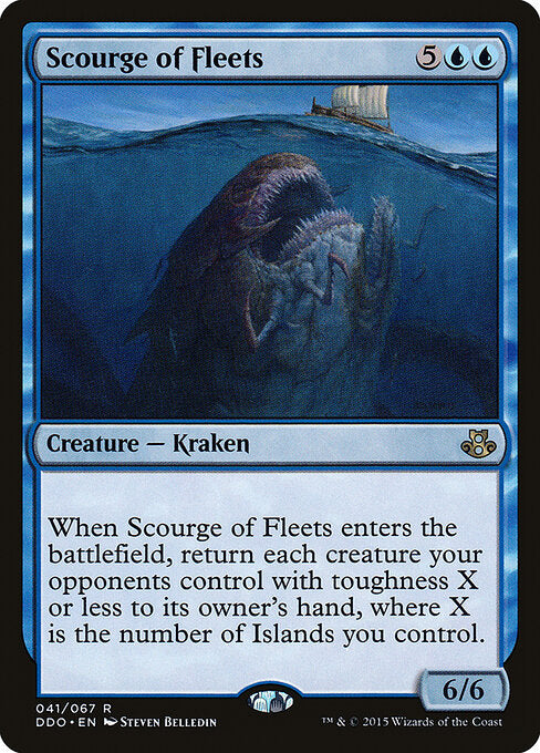 Scourge of Fleets (41) - Duel Decks: Elspeth vs. Kiora - Game On