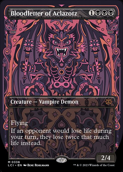 Bloodletter of Aclazotz (336) - BORDERLESS - The Lost Caverns of Ixalan - Game On