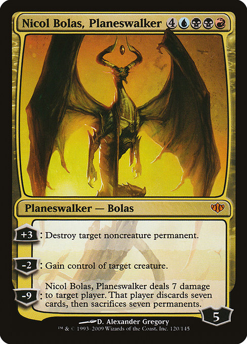 Nicol Bolas, Planeswalker (120) - Conflux - Game On