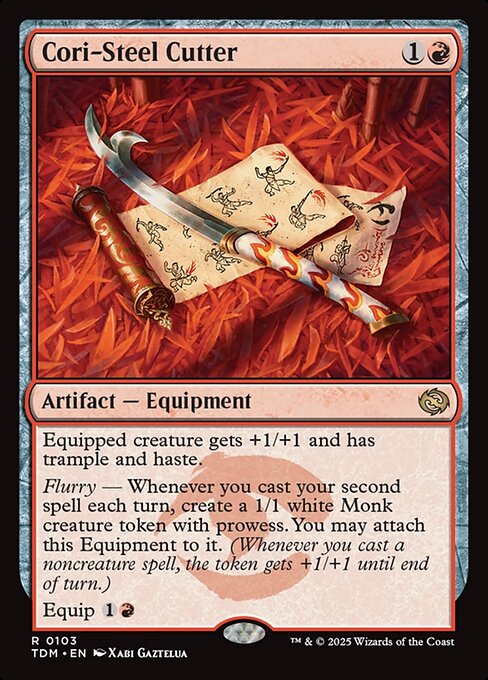 Cori-Steel Cutter (103) (Foil) - Tarkir: Dragonstorm - Game On