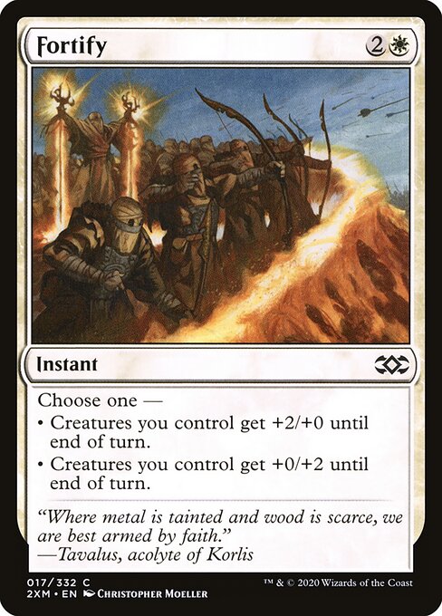 Fortify (17) (Foil) - Double Masters - Game On