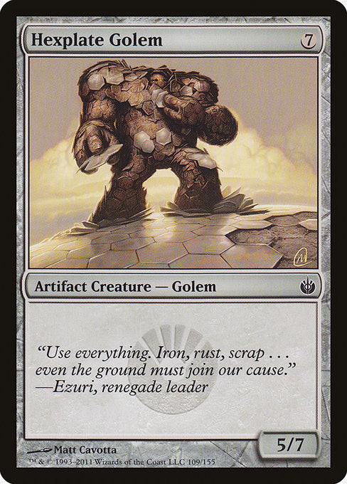 Hexplate Golem (109) (Foil) - Mirrodin Besieged - Game On