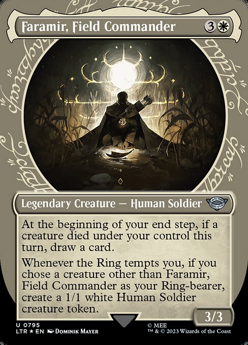 Faramir, Field Commander (795) - BORDERLESS (Foil) - The Lord of the Rings: Tales of Middle-earth - Game On
