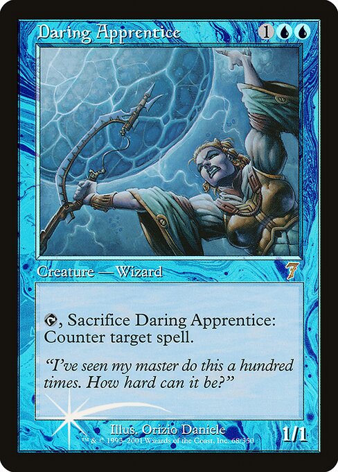 Daring Apprentice (68★) - Seventh Edition - Game On