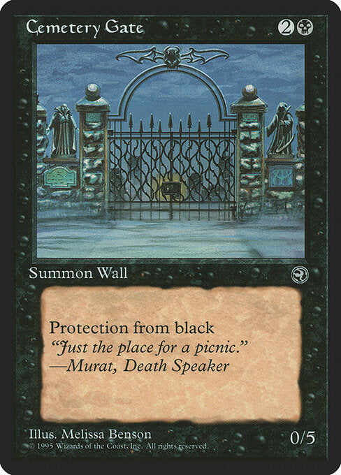 Cemetery Gate (44b) - Homelands - Game On