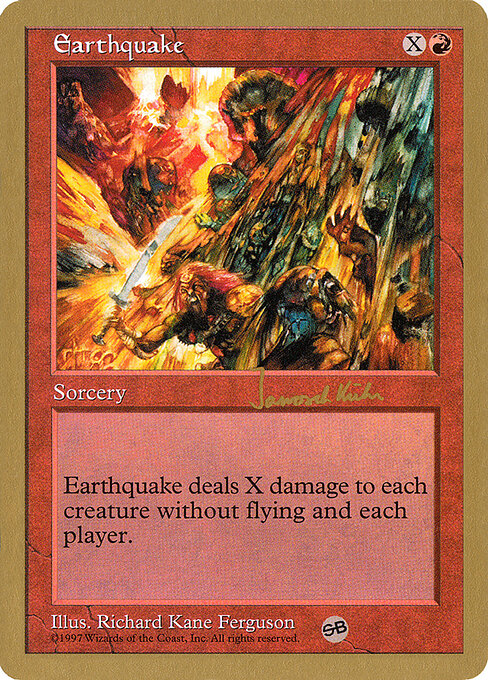 Earthquake (jk223sb) - World Championship Decks 1997 - Game On