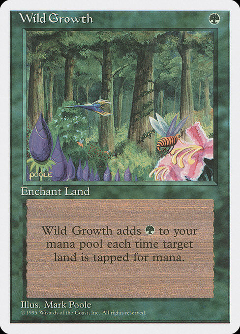Wild Growth (289) - Fourth Edition - Game On
