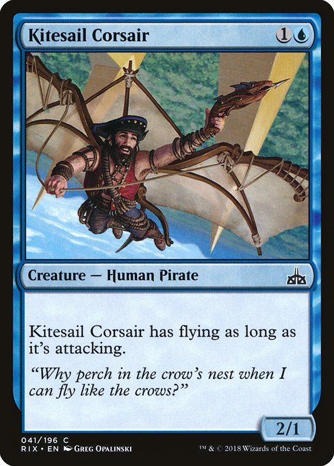 Kitesail Corsair (41) (Foil) - Rivals of Ixalan - Game On