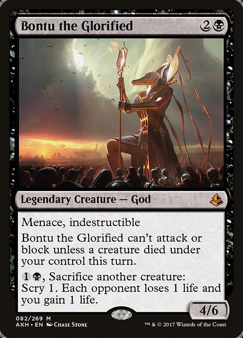 Bontu the Glorified (82) - Amonkhet - Game On
