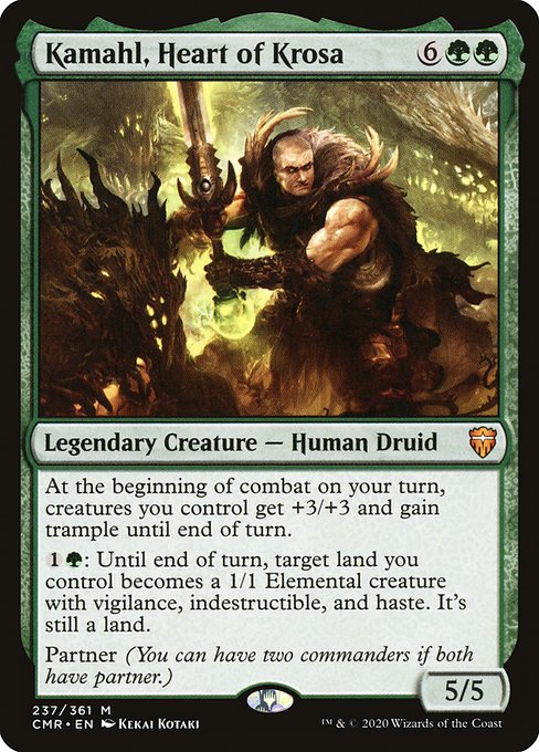 Kamahl, Heart of Krosa (237) - Commander Legends - Game On
