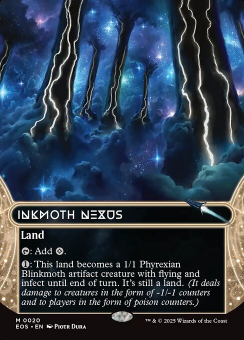 Inkmoth Nexus (20) - BORDERLESS - FULL ART (Foil) - Edge of Eternities: Stellar Sights - Game On